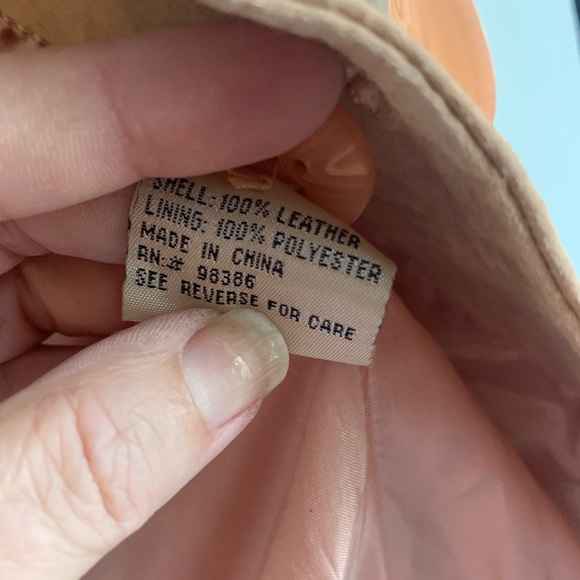 In Suede women’s tan suede 2 button blazer size Small - Picture 10 of 10